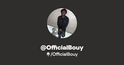 Officialbouy Listen On Youtube Apple Music Linktree