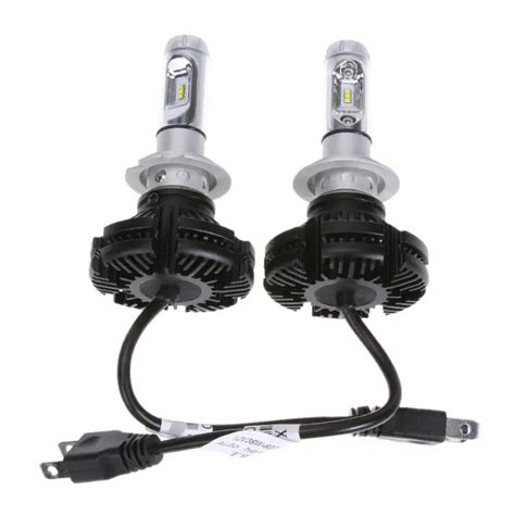 VOOOL 2pcs Car Auto Headlight DC 9 32V 6500K 6000LM 50W H7 Super Bright