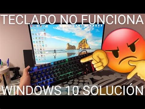 Solucionar Problema Windows 10 No Funciona Teclado en Barra de Búsqueda