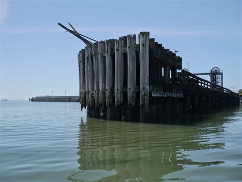 Edging Our Way Down The Boat Ramp And Into The Water Was The Strangest