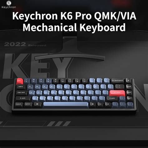 Original Keychron K6 Pro QMK VIA Wireless Mechanical Keyboard Bluetooth