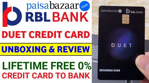 Paisabazaar Duet Credit Card RBL Bank Duet Credit Card Review