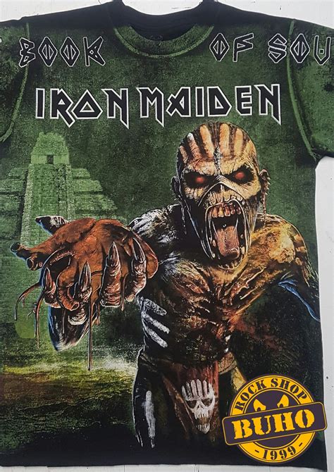 Iron Maiden Book Of Souls Allover Buho Rock Shop