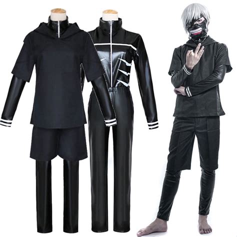 Anime Tokyo Ghoul Cosplay Trang Phục Kaneki Ken Mặt Nạ Halloween Trang Phục Nữ Cosplay Trang