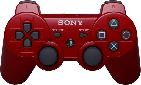 Dualshock Controller Deep Red Playstation Standard Edition