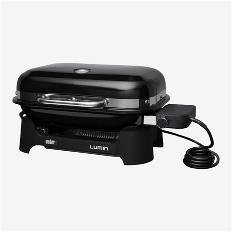 Weber Lumin Compact Electric Barbecue Black Worldshop