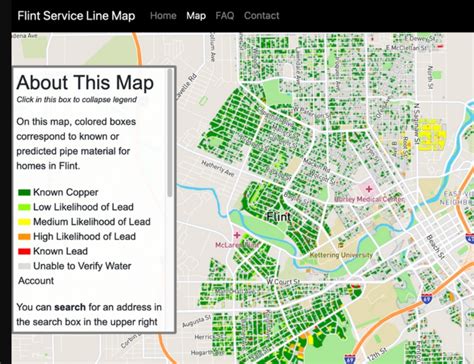 Flint Service Line Map Powered By Blueconduit Highlights Progress And Remaining Work Blueconduit