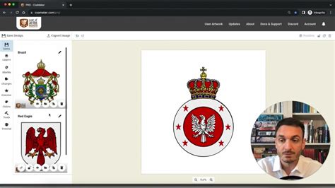 How To Use Thousands Of Templates For Coats Of Arms In Coamaker Youtube