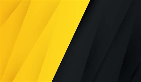 Abstract corporate concept yellow and black contrast background. 3462341 Vector Art at Vecteezy