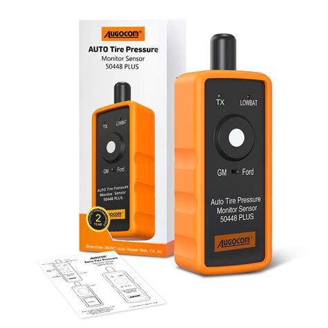 Augocom Auto Tire Pressure Monitor Sensor Plus In Tpms