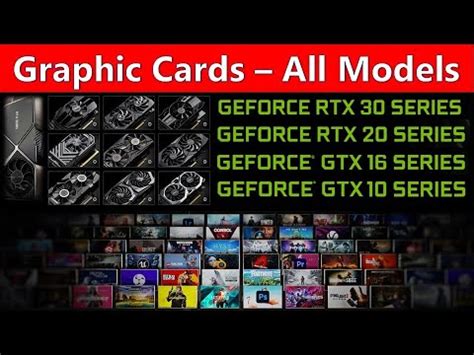 Nvidia GeForce Graphic Cards All Models Details In 2022 Best Budget