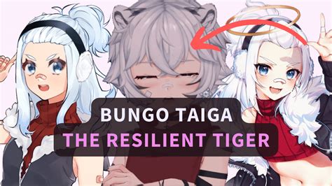 Bungo Taiga The Resilient Tiger Vtuber Dere★project