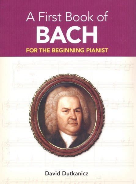 A First Book Of Bach Easy Piano Klavír Clarina