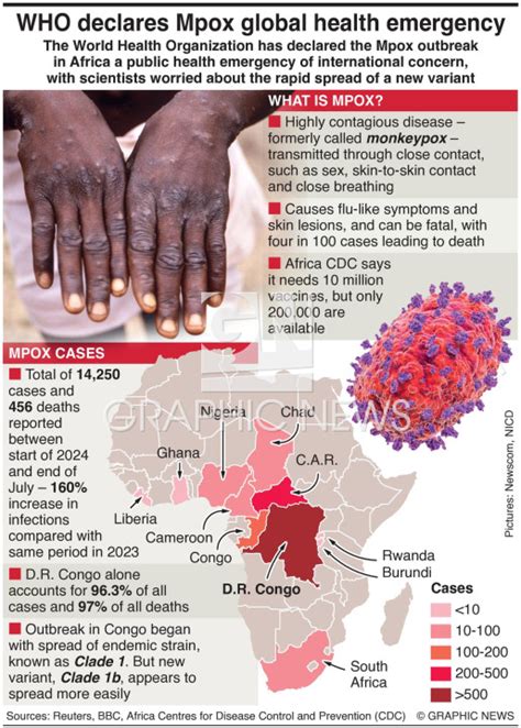 Health Mpox Declared Global Emergency Infographic