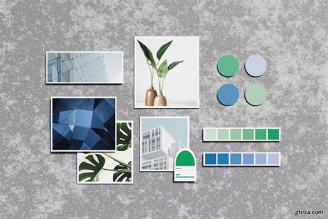 Minimalist Ideas Moodboard Mockup Gfxtra