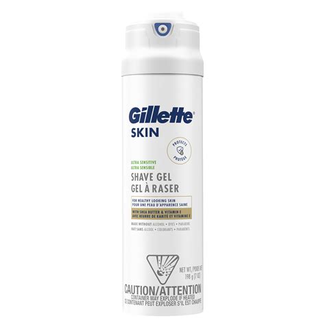 EWG Skin Deep Gillette Skin Ultra Sensitive Shave Gel Rating