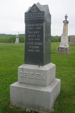 Hannah Elizabeth Lizzie Green Titcomb 1855 1911 Memorial Find A Grave