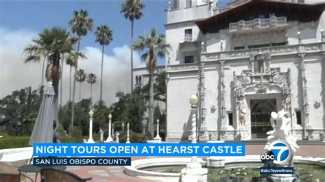 Iconic Hearst Castle now offering night tours - ABC7 Los Angeles