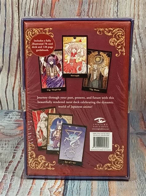 The Anime Tarot Deck And Guidebook Brand New Ubuy India