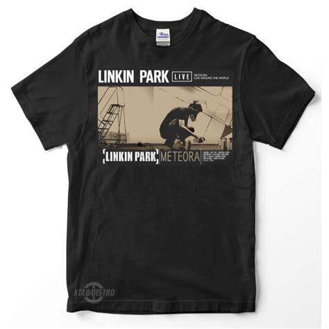 เสอยด พรเมยม พมพลาย linkin park METEORA สาหรบผชาย Shopee