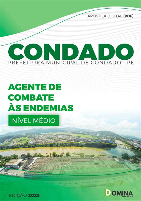 Apostila Pref Condado PE 2023 Agente Combate Endemias