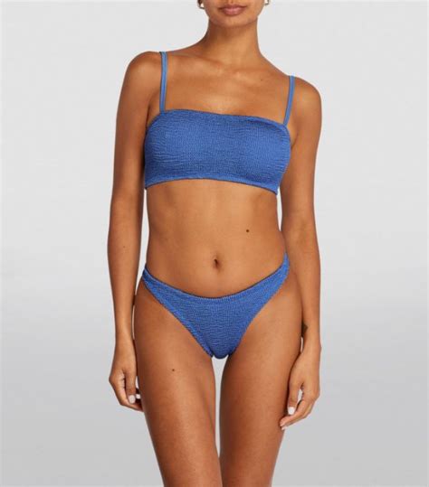 Womens Hunza G Blue Gigi Bikini Harrods Countrycode