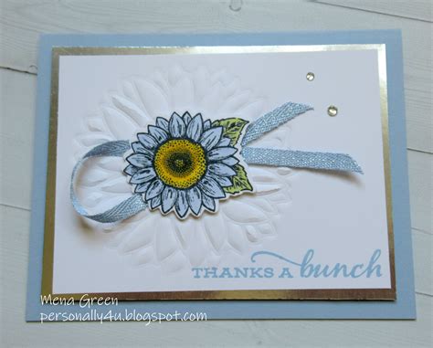 Seaside Spray Sunflower Sunflowers Background Stamp Projects Sunflower