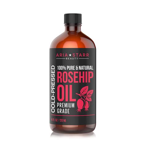 Rosehip Seed Oil Organic Cold Pressed Aria Starr Beauty