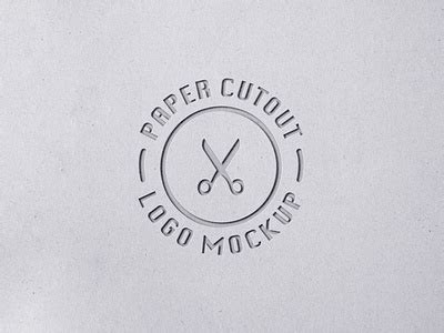 Papercut Logo Mockup designs, themes, templates and downloadable ...