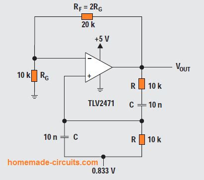Rc Phase Shift Oscillator Circuit Design - Circuit Diagram
