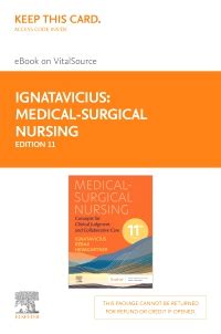 Medical Surgical Nursing Elsevier EBook On VitalSource Retail Access