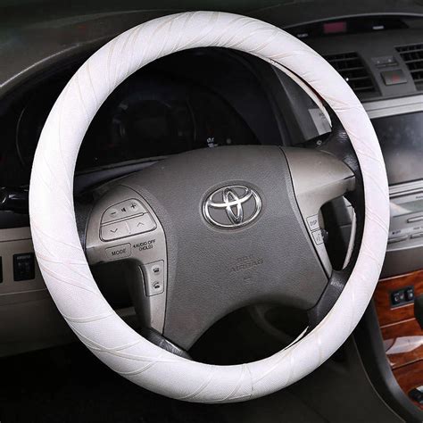 New HighQuality Faux Leather Car Steering Wheels Covers 38CM 15