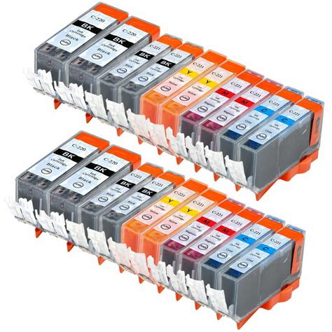 20 Ink Cartridge Compatible Canon PGI 220 CLI 221 Ink Cartridge