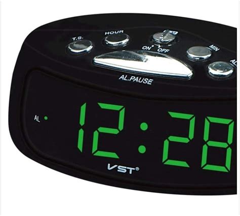 NDGBD Plug-in Digital Clock Alarm Clock Creative Digital Clock Table ...