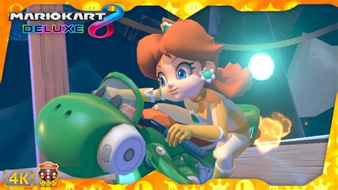 Mario Kart 8 Deluxe Dlc ⁴ᴷ Cherry Cup 200cc 3 Star Rank Daisy Gameplay Youtube