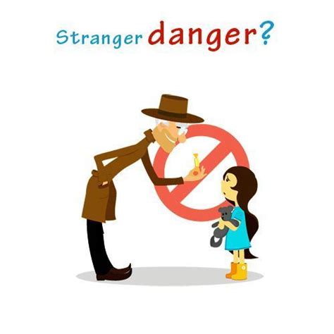 Stranger Danger Clip Art