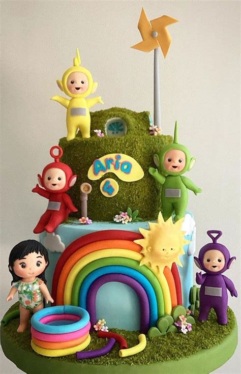 30 Cute Teletubbies Cake Ideas : Teletubbies & Swim Pool | Teletubbies ...