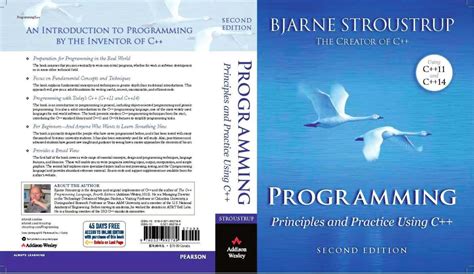 Stroustrup Programming Principles And Practice Using C Second Edition