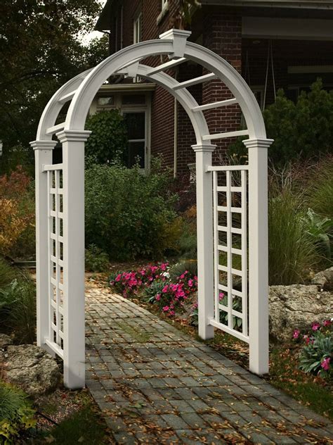 Nantucket Deluxe Vinyl Arbor Gardeners Supply