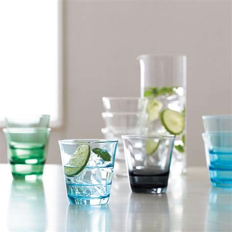 Toyo Sasaki Glass Spash Stackable Tumblers From Abode New York