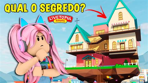 A NOVA CASA FLUTUANTE ESCONDE UM SEGREDO LIVETOPIA RP ROBLOX YouTube