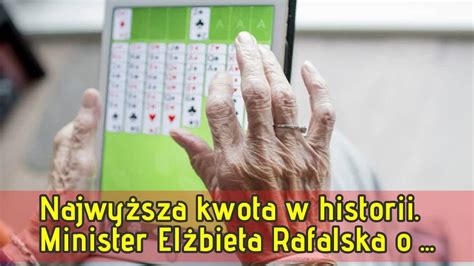 Najwyższa kwota w historii Minister Elżbieta Rafalska o programie