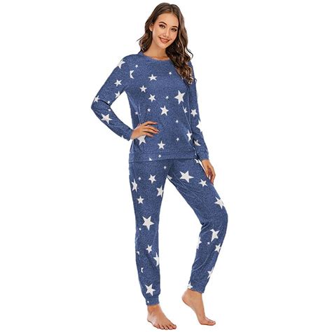 Free Shipping Service Ekouaer Womens Pajama Set Long Sleeve Sleepwear