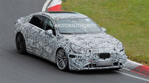 2026 Mercedes Benz AMG C Class EV Spied For First Time