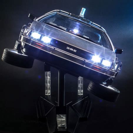 Retour Vers Le Futur Ii Delorean Time Machine Movie Masterpiece Hot Toys