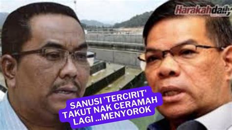 Sanusi Tercirit Kena Tibai Dgn Saifuddin Menyorok Tak Berani