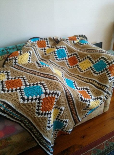 20 Best Navajo Crochet Blankets Images Crochet Afghan Crochet Patterns Afghan Patterns