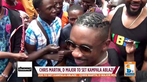 Chris Martin D Major Rock The Streets Of Kampala Uncut Extra Youtube