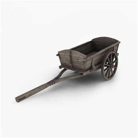 Wooden Wagon 3D Model $79 - .max .ma - Free3D
