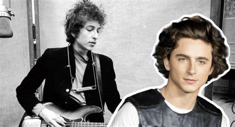 Revelan la primera imagen de Timothée Chalamet como Bob Dylan para la